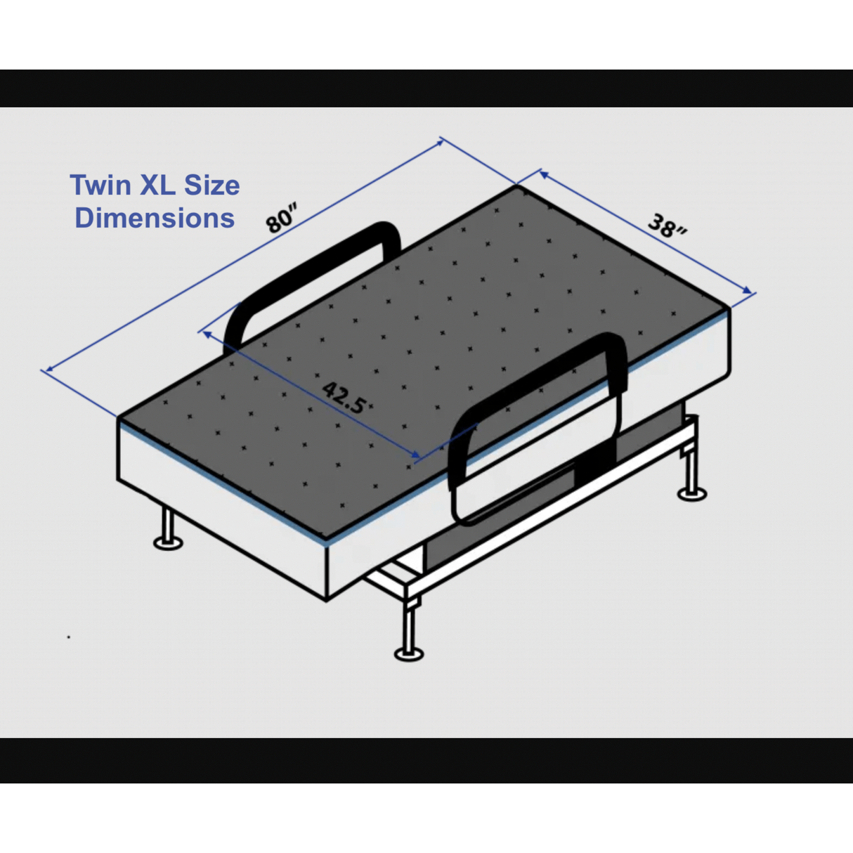 UPbed® Standard Adjustable Lift Bed