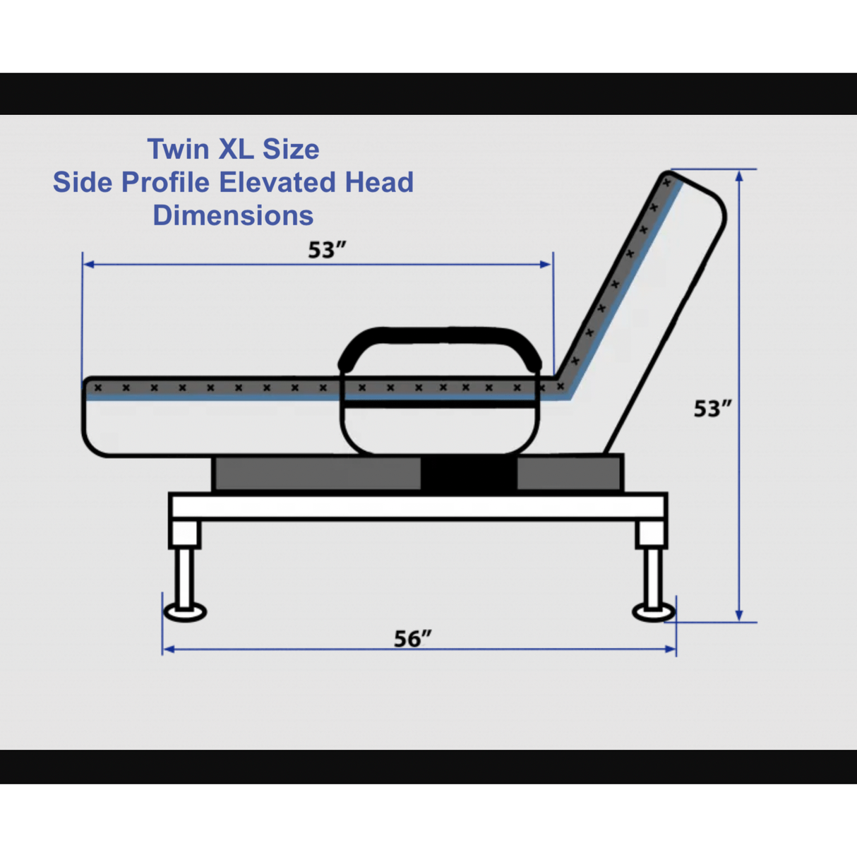 UPbed® Standard Adjustable Lift Bed