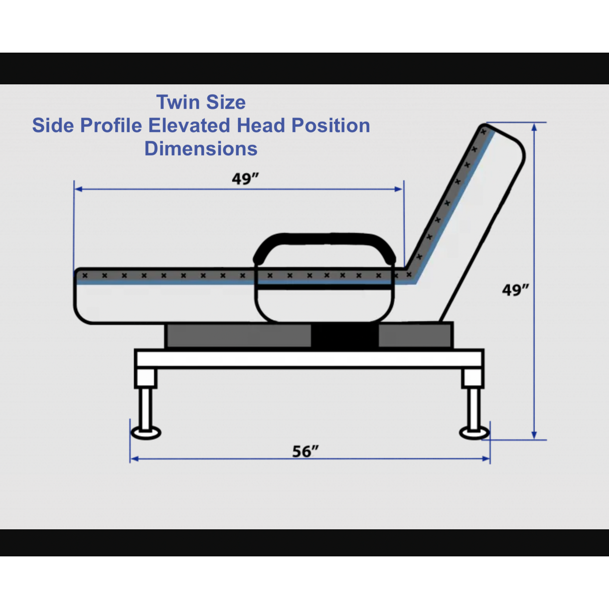 UPbed® Standard Adjustable Lift Bed