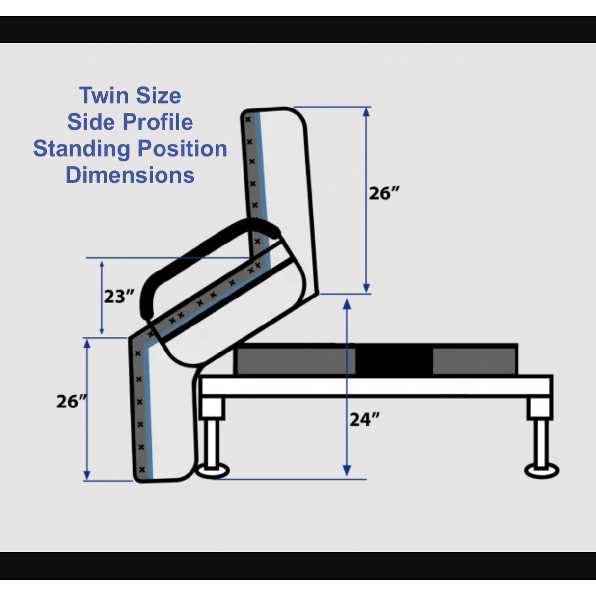 UPbed® Standard Adjustable Lift Bed