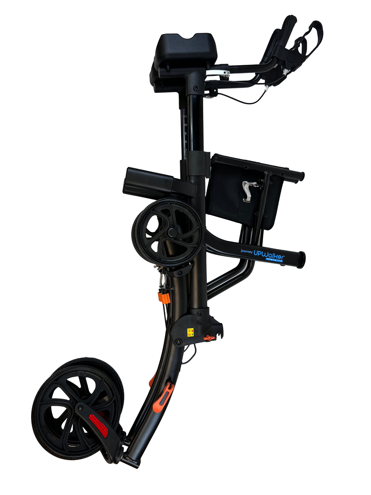UPWalker® Premium Lite Foldable Rollator With Motion Sensor Lights