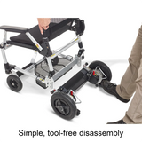 Journey Zoomer® Folding Power Chair With Detachable Frame