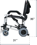 Journey Zinger® Folding Power Chair With Two-Handed Control